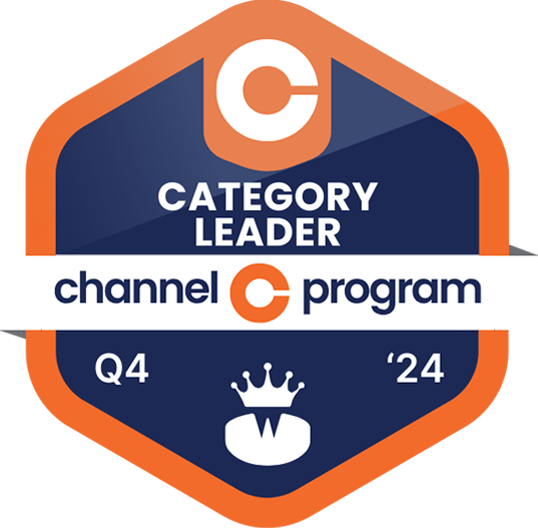 ConnectSecure - winner of 4 Channel Program Category Leader Badges in Q4 2024