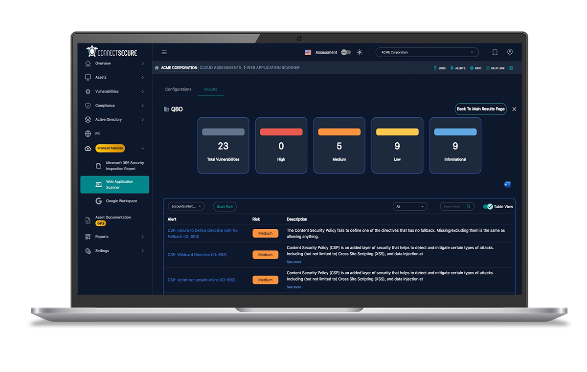 cloud-web-application-scan